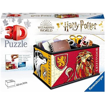 Ravensburger 3D puzzle 112586 Úložná krabice Harry Potter 216 dílků (4005556112586)