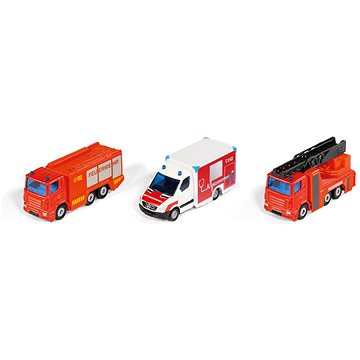 Siku Super - set záchranářská vozidla 3ks (4006874063260)
