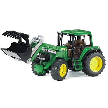 Bruder Farmer - traktor John Deere s předním nakladačem - ARCH. (4001702020521)