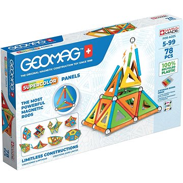 Geomag - Supercolor recycled 78 pcs (871772003793)