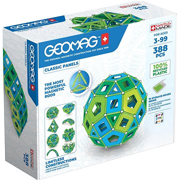 Geomag - Classic Panels Masterbox Cold 388 pcs (871772001911)