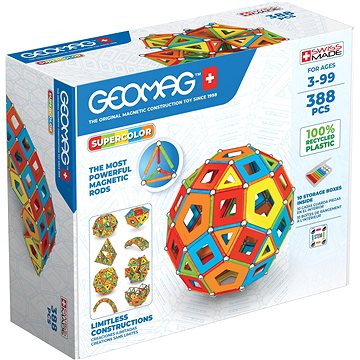Geomag - Supercolor Masterbox 388 pcs (871772001935)