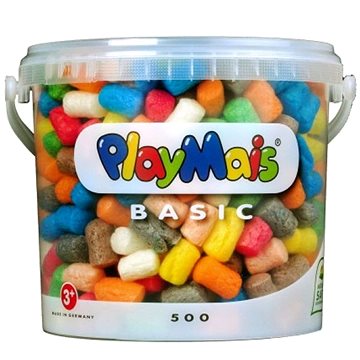 PlayMais Basic kbelík 500 ks (4041077000940)