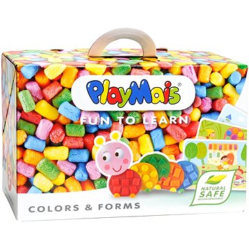 PlayMais Fun to Learn Barvy a tvary 550ks (4041077002029)