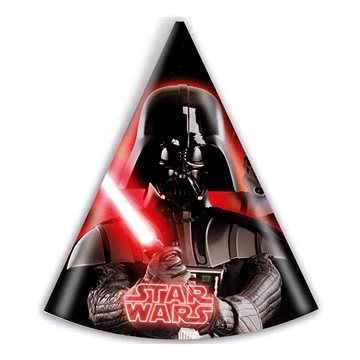 Kloboučky star wars - hvězdné války - 6 ks (5201184844014)