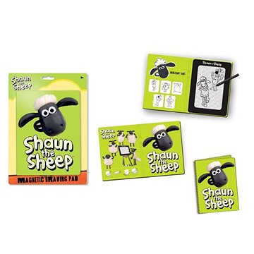 Shaun the Sheep - Magnetická kreslící tabule Ovečka Shaun (4897029961865)