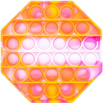 Vizopol  - Pop it – oktagon oranžovo-ružový