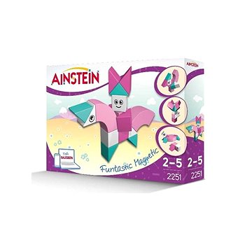 AINSTEIN Magical Unicorn Princess, Magnetická stavebnice (9120069782042)