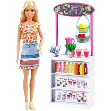 Barbie smoothie stánek s panenkou (0887961908954)