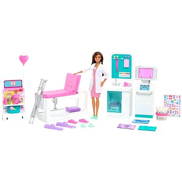 Barbie klinika 1. pomoci s doktorkou herní set (0887961918717)