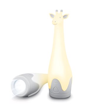 ZAZU - Žirafa GINA šedá - svítilna s nočním světlem (703625107580)
