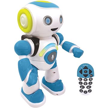 Lexibook Mluvící robot Powerman Junior se světelnými efekty, dálkové ovládání (ROB20EN)