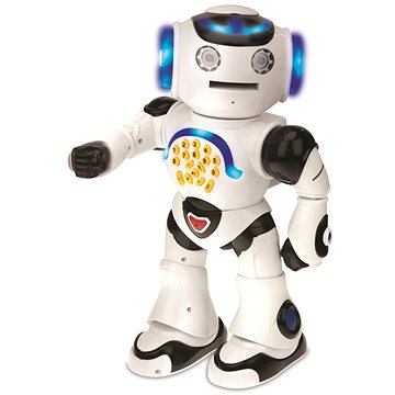 Lexibook Mluvící robot Powerman Interactive se světelnými efekty, dálkové ovládání (ROB50EN)