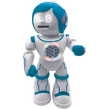 Lexibook Mluvící robot Powerman Kid, dálkové ovládání, angličtina + španělština (ROB90EN)