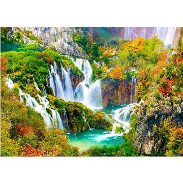 Enjoy Plitvické vodopády na podzim 1000 dílků (1266)