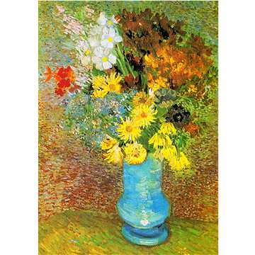 Enjoy Vincent Van Gogh: Váza se sedmikráskami a sasankami 1000 dílků (1158)