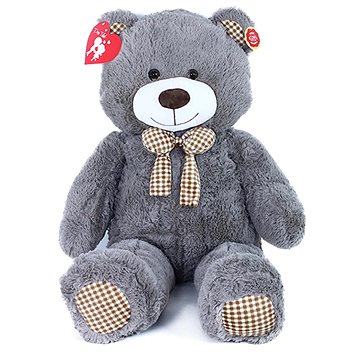 Rappa Velký plyšový medvěd Miki s visačkou 110 cm (8590687210967)