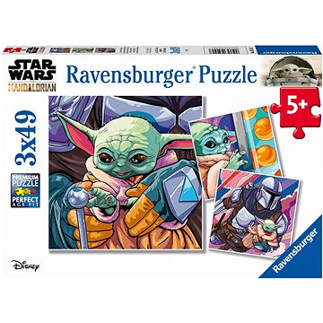Ravensburger puzzle 052417 Star Wars: Mandalorian 3x49 dílků (4005556052417)