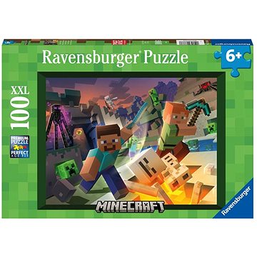 Ravensburger puzzle 133338 Minecraft: Monstra z Minecraftu 100 dílků (4005556133338)