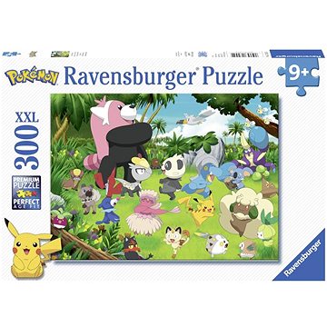 Ravensburger puzzle 132454 Rozdovádění Pokémoni 300 dílků (4005556132454)