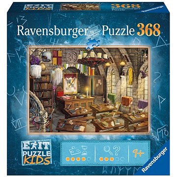 Ravensburger puzzle 133024 Exit KIDS Puzzle: Kouzelnická škola 368 dílků (4005556133024)