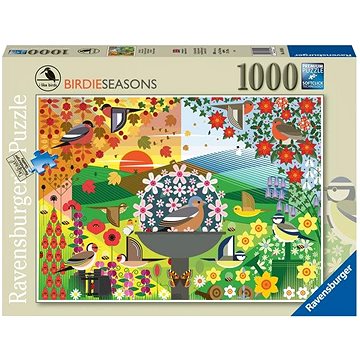 Ravensburger puzzle 164196 Ptačí sezona 1000 dílků (4005556164196)