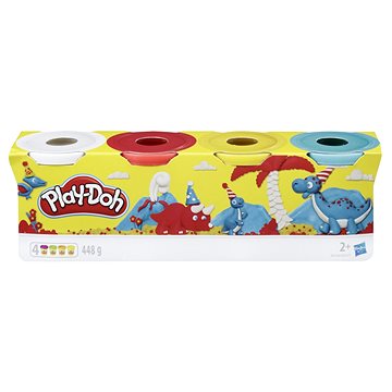 Play-Doh Classic 4 kelímky (5010993323821)