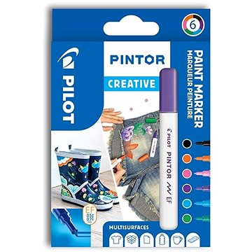 PILOT Pintor Extra Fine Creative, sada 6 ks (3131910537465)