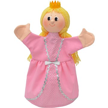 Princezna Adélka 29cm růžová, maňásek (8590121505239)