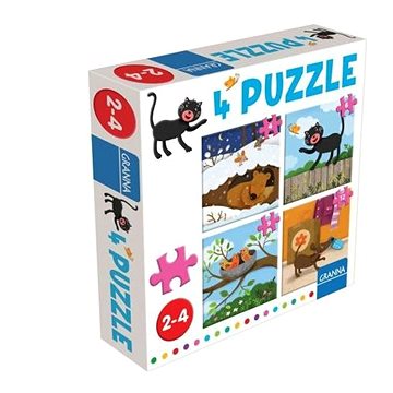 4 puzzle - kočka (5900221004069)