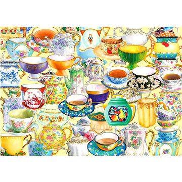 ENJOY Puzzle Čas na čaj 1000 dílků (1910)