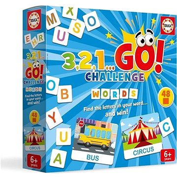 EDUCA Hra 3,2,1… GO! Challenge Slova (anglicky) (19475)