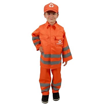 RAPPA Kostým popelář - vel. L (eko)