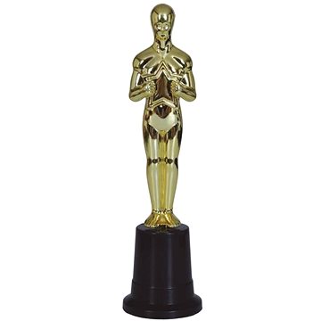 GUIRCA Dekorace filmová soška oscar - ocenění - 23 cm
