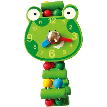 Bino Dřevěné hodinky - Žába (P65562)