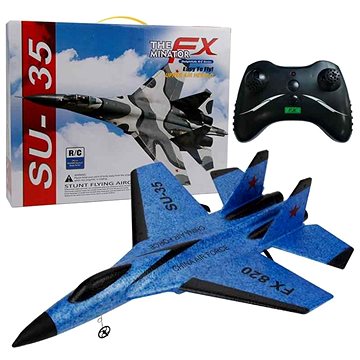 RC letadlo SU-35 Jet FX820 modré (ikonka_KX6677_1)