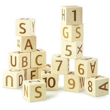 Dřevěné kostky s anglickými písmeny a číslicemi (8594212270594)