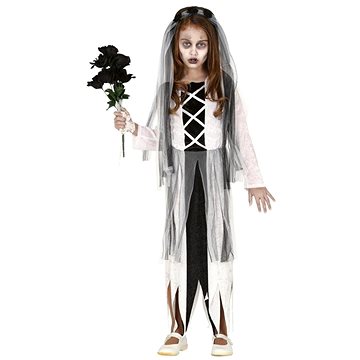 Guirca Dětský kostým - Strašidelná nevěsta, 5-6 let, Halloween (GUI83463)