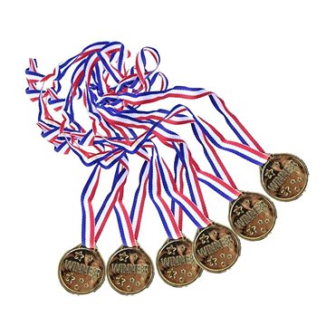 Medaile zlaté 6 ks (197091)