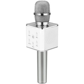 Karaoke mikrofon Eljet Performance stříbrný (8594176636696)