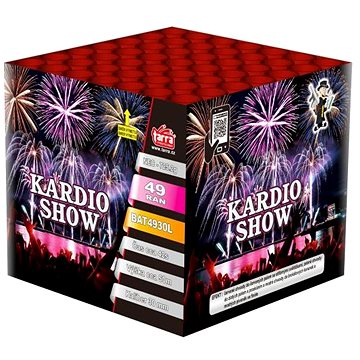 TARRA pyrotechnic Baterie výmetnic - kardio show, 49ran, 2/1 (BAT4930L)