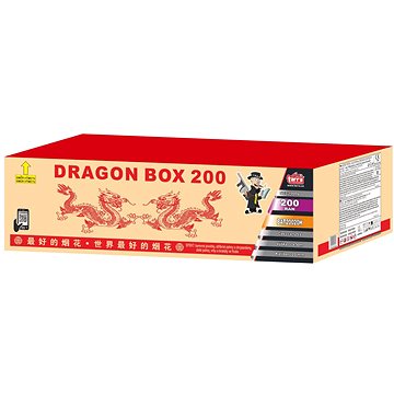 TARRA pyrotechnic Baterie výmetnic - dragon box, 200 ran, 1/1 (BAT20020H)