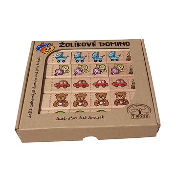 T-Wood žolíkové domino - hračky (8595619701988)