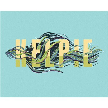 Zuty - Ilustrace kelpie (fantastická zvířata), 40×50 cm (HRAwlmal185nad)