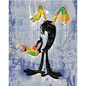 Zuty - Kačer daffy graffiti (looney tunes), 40×50 cm (HRAwlmal207nad)