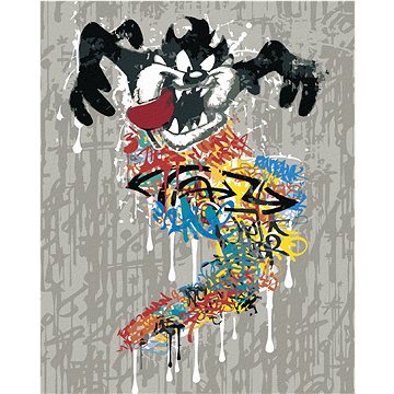 Zuty - Taz graffiti (looney tunes), 40×50 cm (HRAwlmal377nad)