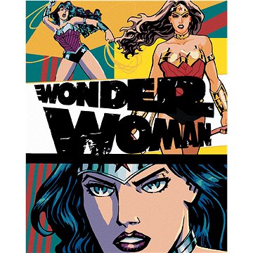 Zuty - Wonder woman 3× plakát, 40×50 cm (HRAwlmal401nad)