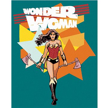 Zuty - Wonder woman a sekera plakát, 40×50 cm (HRAwlmal411nad)