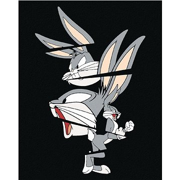 Zuty - Bugs bunny abstrakce (looney tunes), 40×50 cm (HRAwlmal89nad)
