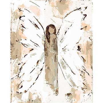Anděl s hnědými vlasy (Haley Bush), 40×50 cm, vypnuté plátno na rám (5017341)